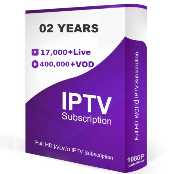 24 Months IPTV subscription